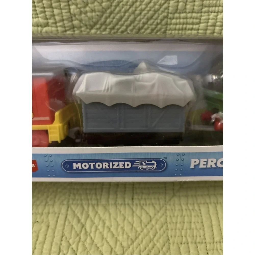 Thomas & Friends Percy & Brake Car Bruno Motorized Train Engine Vehicle Set
